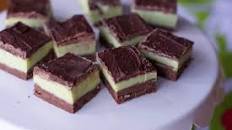 Layered Chocolate Mint Fudge