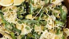 Lemon Basil Pasta Salad (vegan, gluten-free)