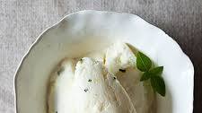 Lemon Basil Sherbet or Sorbet