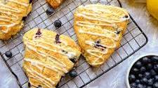 Lemon Blueberry Scones