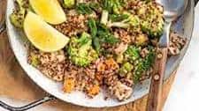 Lemon Chicken Quinoa Bowl