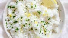 Lemon Garlic Rice