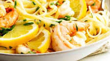 Lemon Garlic Shrimp Pasta