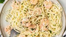 Lemon Garlic Shrimp Scampi Recipe