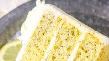 Lemon Poppyseed Cake