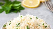 Lemon Rice with Mint