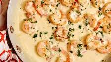 Lemon Shrimp Alfredo