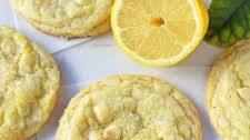 Lemon White Chocolate Chip Cookies