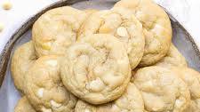 Lemon White Chocolate Cookies