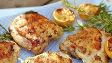 Lemon and Herb Marinated Grilled Chicken Thighs