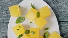 Lemonade Jelly with Basil