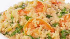 Lemony Shrimp and Risotto