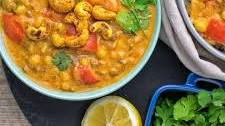 Lentil Chickpea Yellow Curry