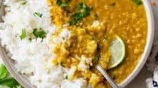 Lentil Curry Recipe (Stove or Instant Pot)