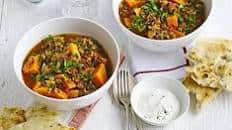 Lentil & sweet potato curry