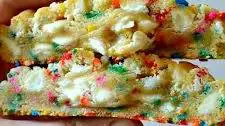 Levain Bakery-Style Funfetti Cake Batter Sugar Cookies