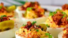 Loaded Deviled Eggs