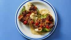 Low-Carb Cheesy Turkey Stuffed Peppers with Jammy Onions