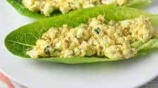 Low Carb Egg Salad Lettuce Wraps