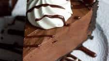 Luxurious No Bake Chocolate Cheesecake - Printable Recipe