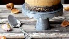 MOCHA CAKE WITH ESPRESSO CREAM CHEESE FROSTING
