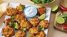 Marc's 'winning' sweet potato fritters