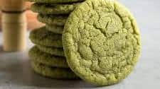 Matcha Sugar Cookies