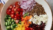 Mediterranean Lentil Salad