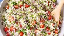 Mediterranean Rice Salad