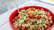 Mediterranean Rice Salad