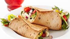 Mediterranean Veggie Wrap Recipe