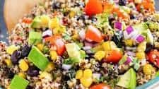 Mexican Quinoa Salad with Avocado