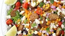 Mexican Sausage and Corn Salad Recipe