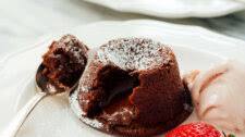 Mini Lava Cakes for Two