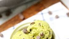 Mint Chocolate Avocado Ice Cream