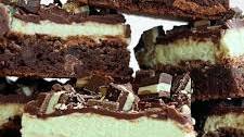 Mint Chocolate Chip Brownies