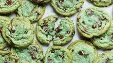 Mint Chocolate Chip Cookies