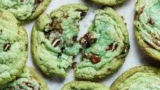 Mint Chocolate Chip Cookies