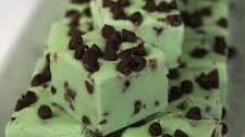 Mint Chocolate Chip Fudge