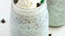 Mint Chocolate Chip Milkshake