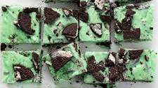 Mint Chocolate Oreo Fudge