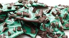 Mint Chocolate Swirl Bark