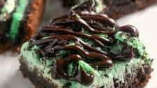 Mint Oreo Brownies