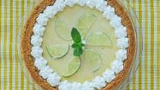 Mojito Pie with Rum Whipped Cream