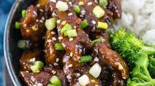 Mongolian Seitan (Vegan Mongolian Beef)