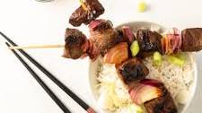 Mongolian Steak Skewers