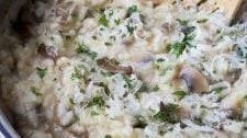 Mushroom & Beef Risotto