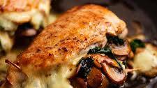 Mushroom Stuffed Chicken Breast