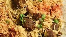 Mutton Yakhni Pulao (Rice Pilaf)