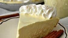 No-Bake Eggnog Cream Pie